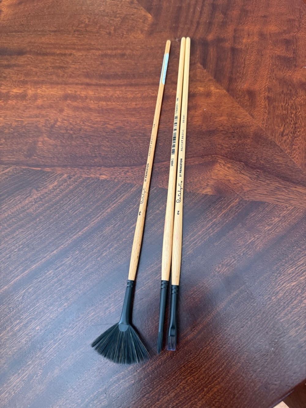 Hyatt's Princeton Artist Brush, Catalyst Polytip   Oil Paint, 6403 3 Piece Set